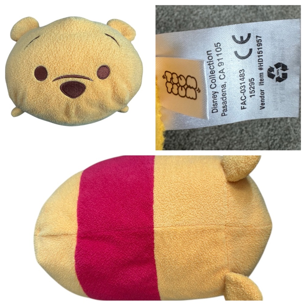 🐻🧸Disney Winnie the Pooh Tsum Tsum Plush Stuffed Animal Collectible Vintage